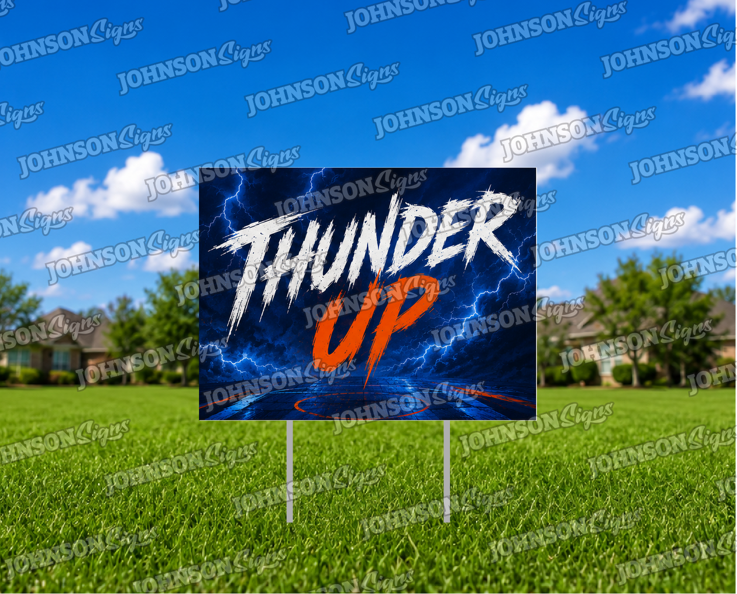 Thunder Up Yard Signs