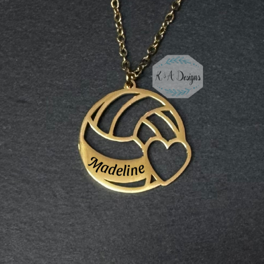 Volleyball Necklace