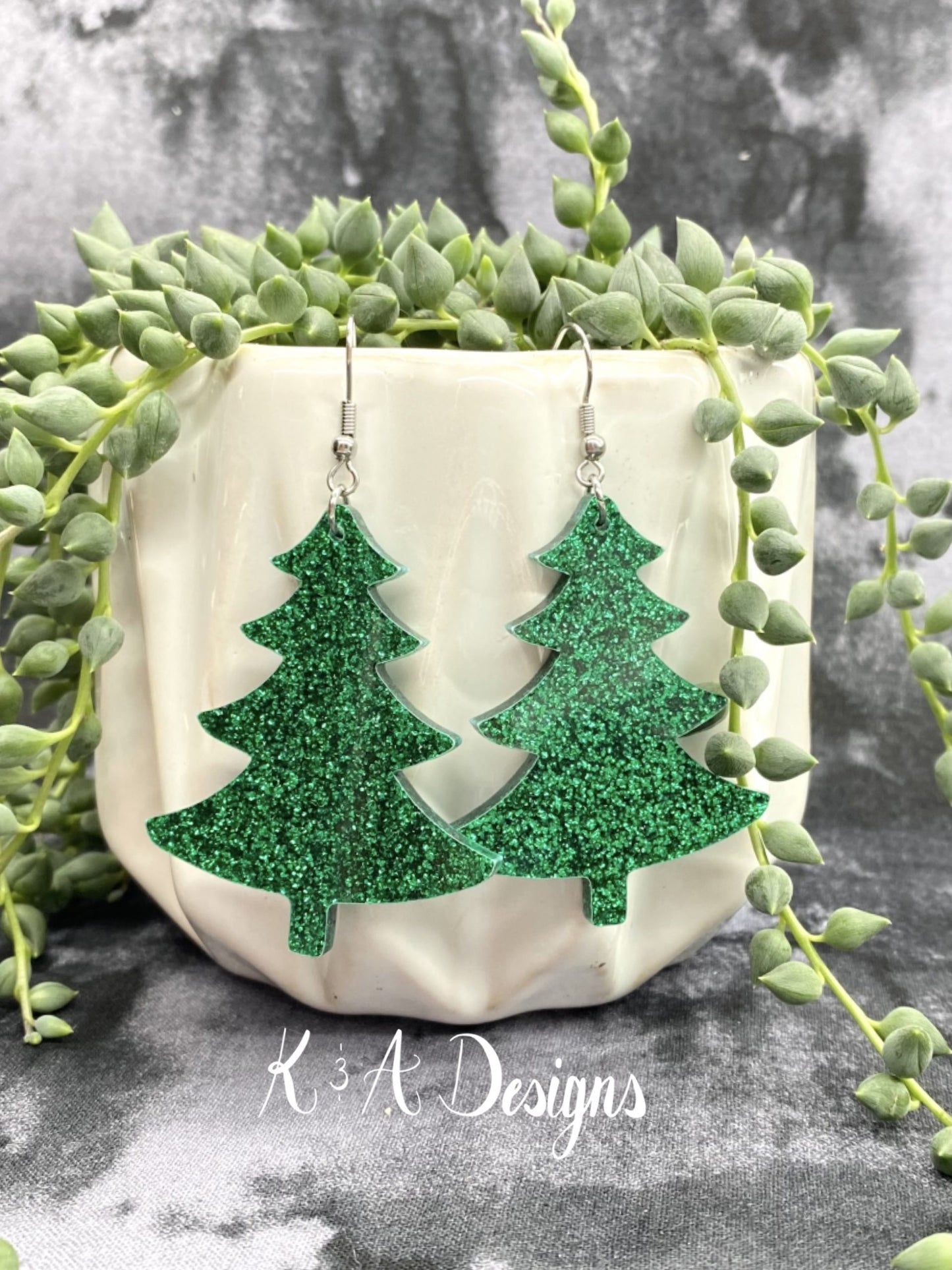 Christmas Tree Earrings