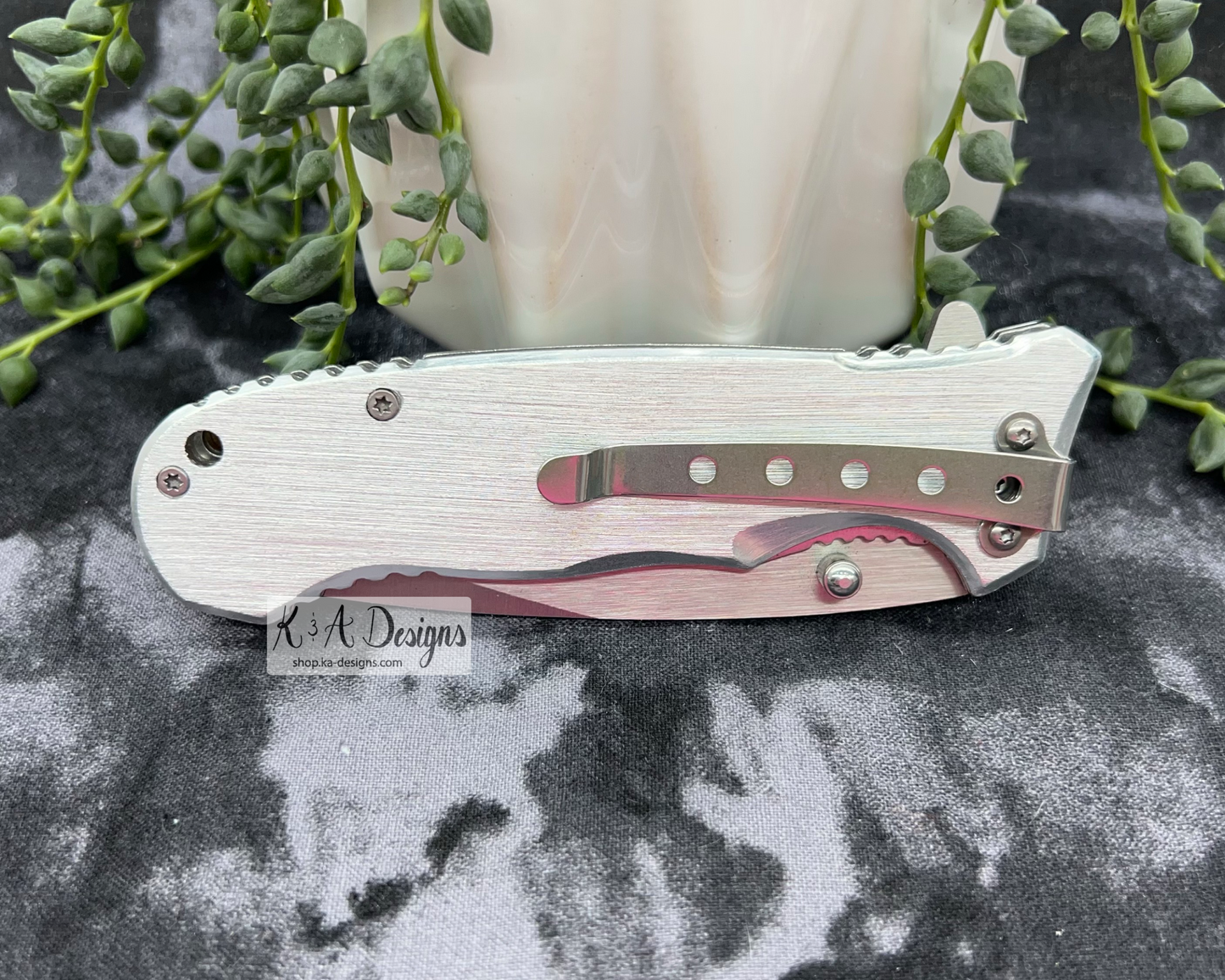 Silver Pocket Knife