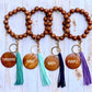 Wooden Bead Wristlet