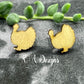 Turkey Silhouette Studs