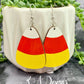 Candycorn Earrings