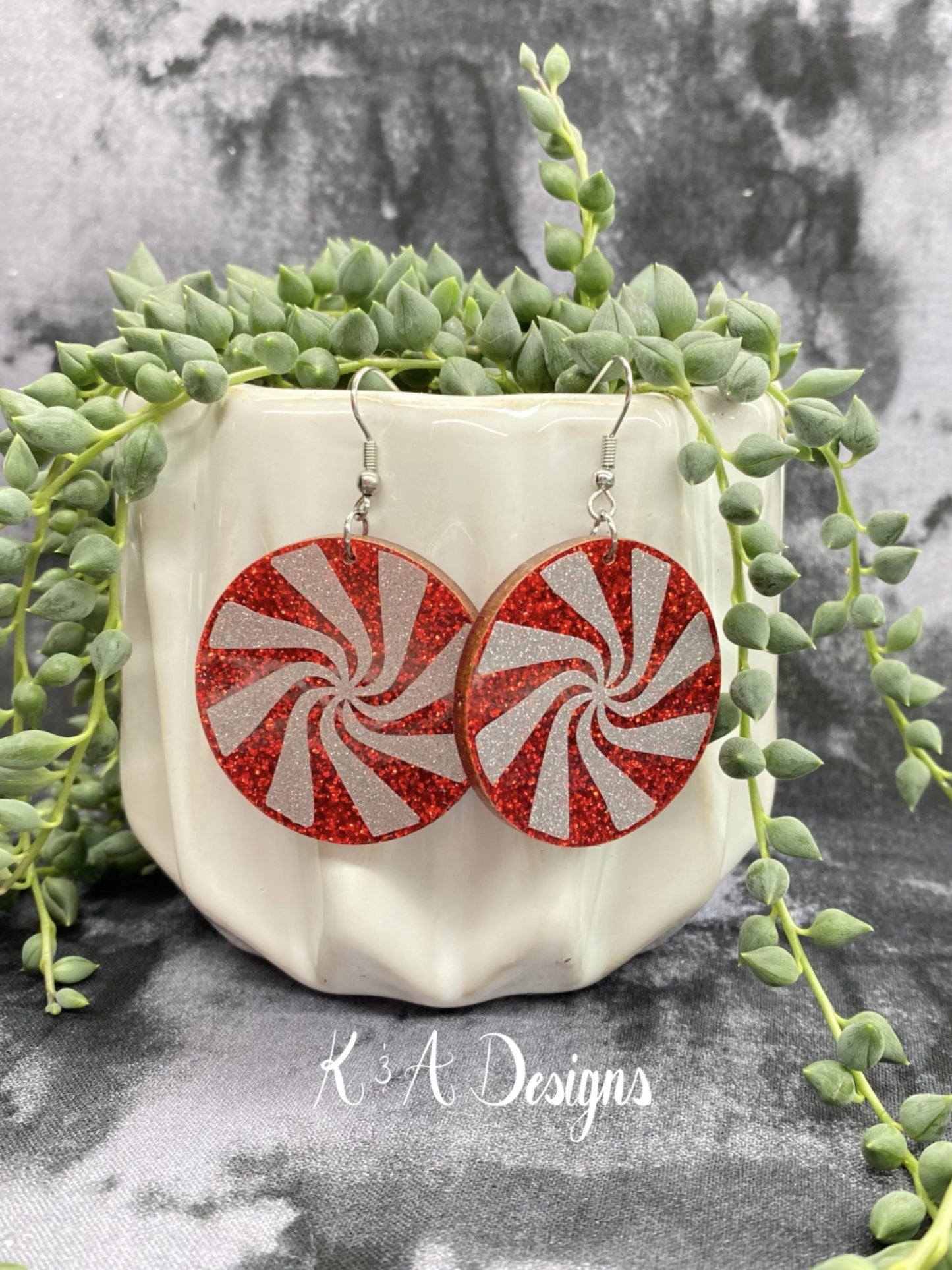 Peppermint Earrings