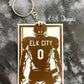 Athlete Silhouette Keychain 2D