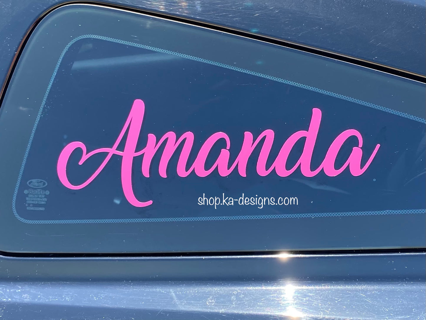 Name Decal