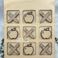 Apple & Pencil Tic Tac Toe