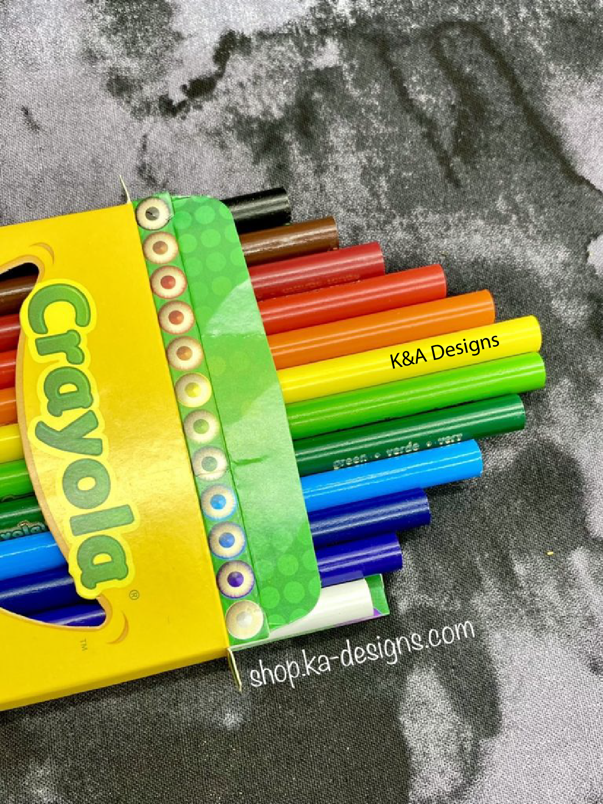 Engraved Crayola Colored Pencils