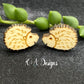 Hedgehog Stud Earrings