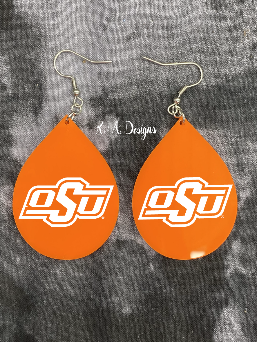 OSU® Acrylic Earrings