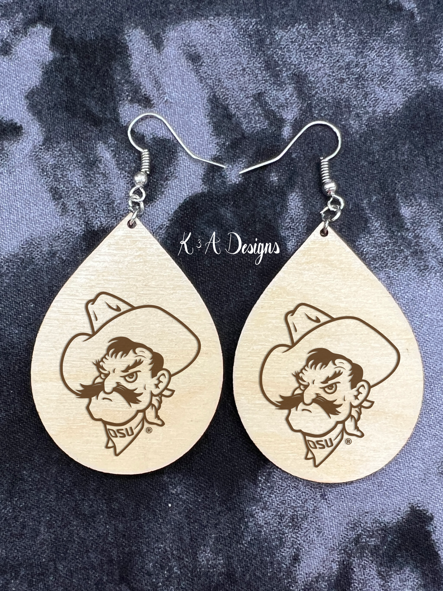 OSU® Engraved Earrings