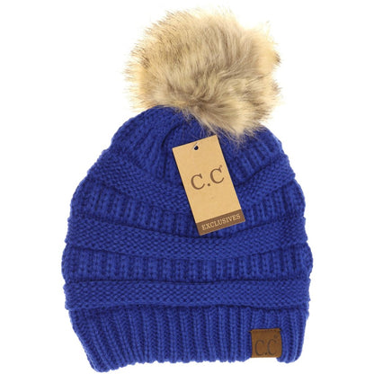 Fur Pom Beanie