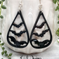 Bats Teardrop Earrings