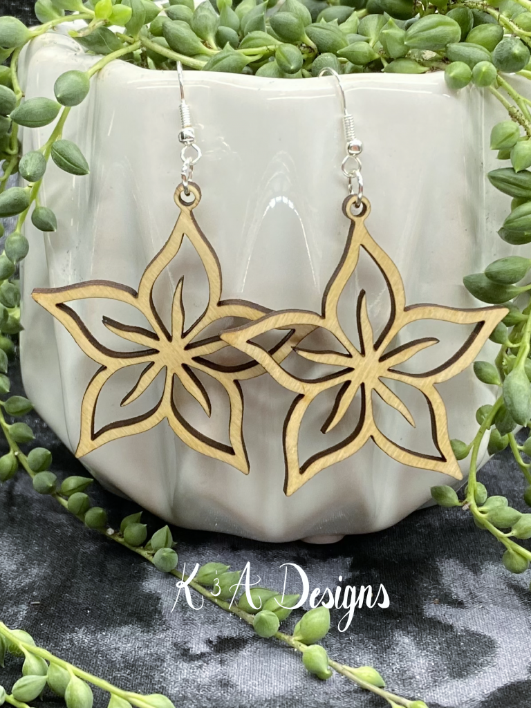 Flower Hanging Earrings