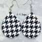 Houndstooth Teardrop