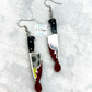 Bloody Knife Earrings