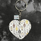 Heart keychain