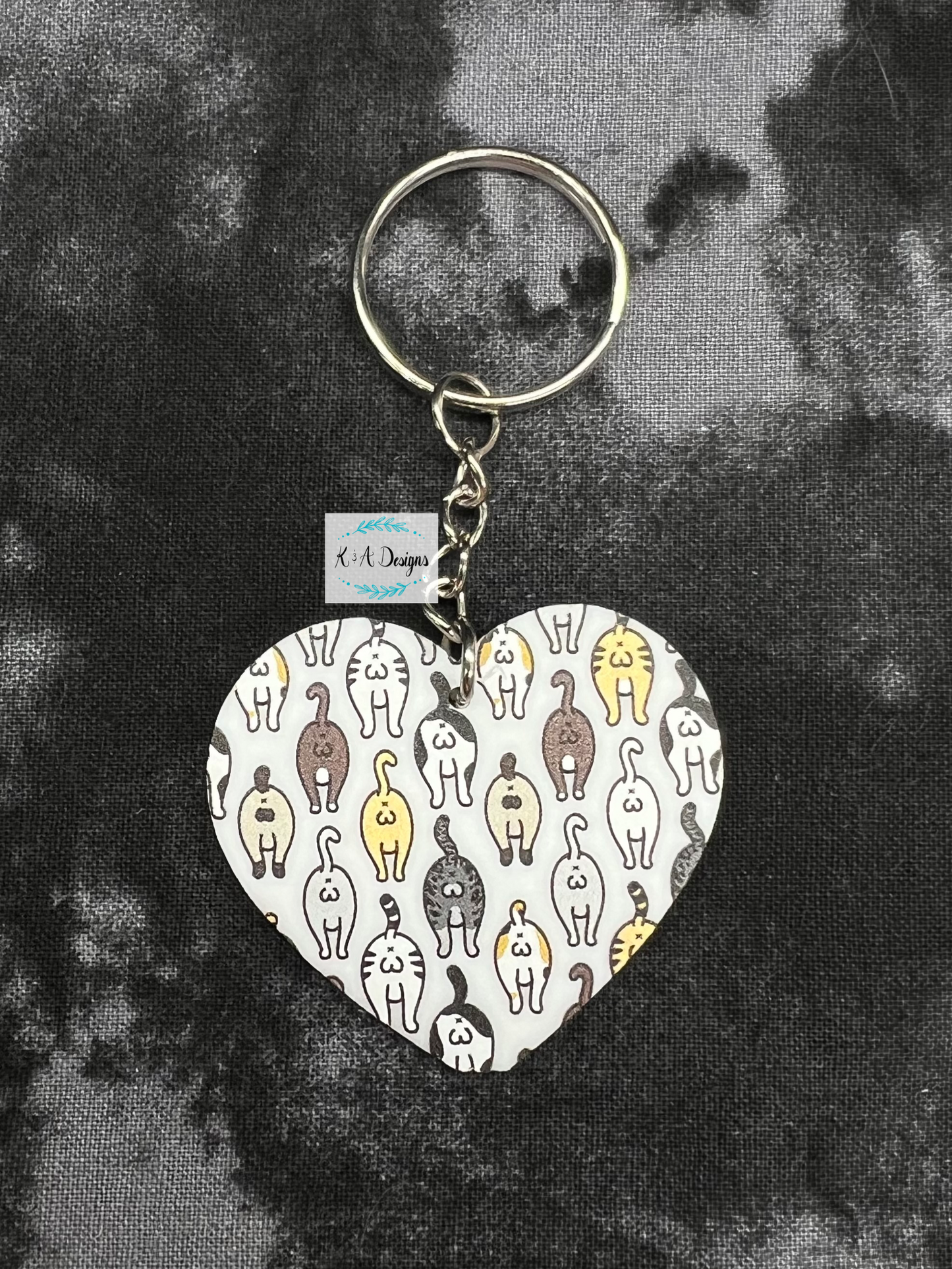 Heart keychain