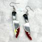 Bloody Knife Earrings