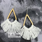 Geometric Macrame Earrings