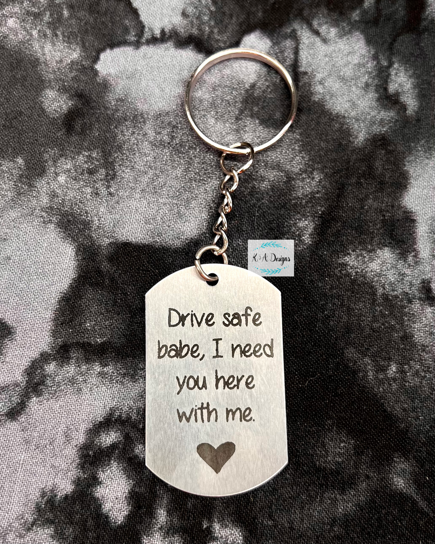 Drive Safe Keychain