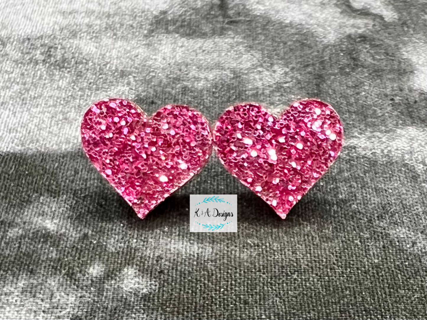 Heart Stud Earrings