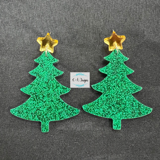 Christmas Tree Earrings