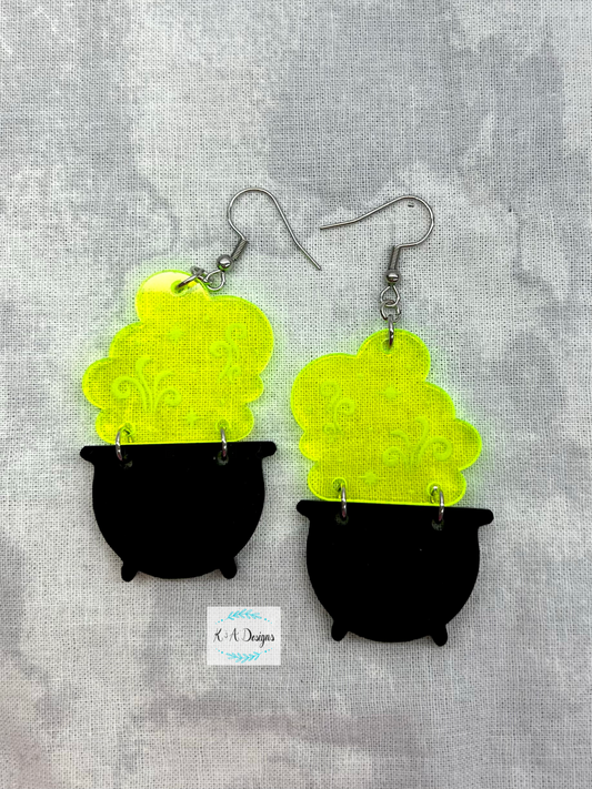 Cauldron Earrings