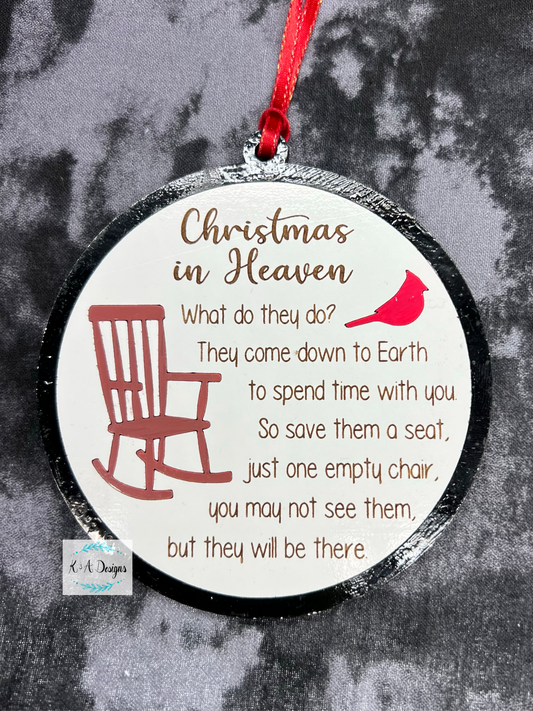 Christmas in Heaven Ornament