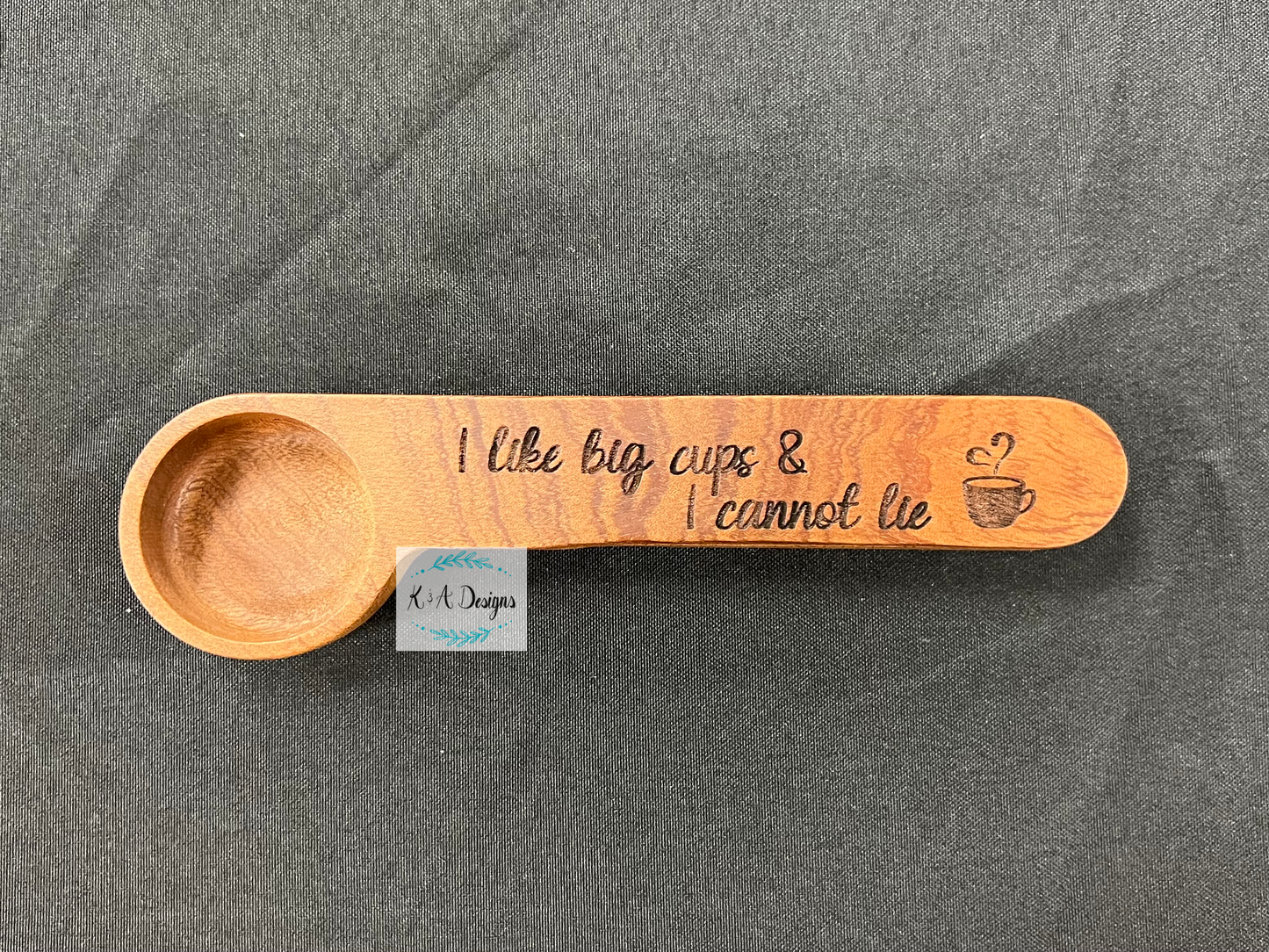 Wood Coffee Scoop/Clip