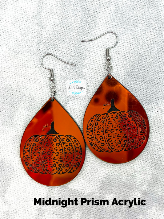 Leopard Pumpkin Teardrop