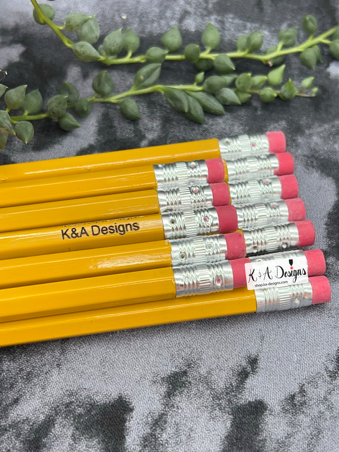 Engraved #2 Pencils