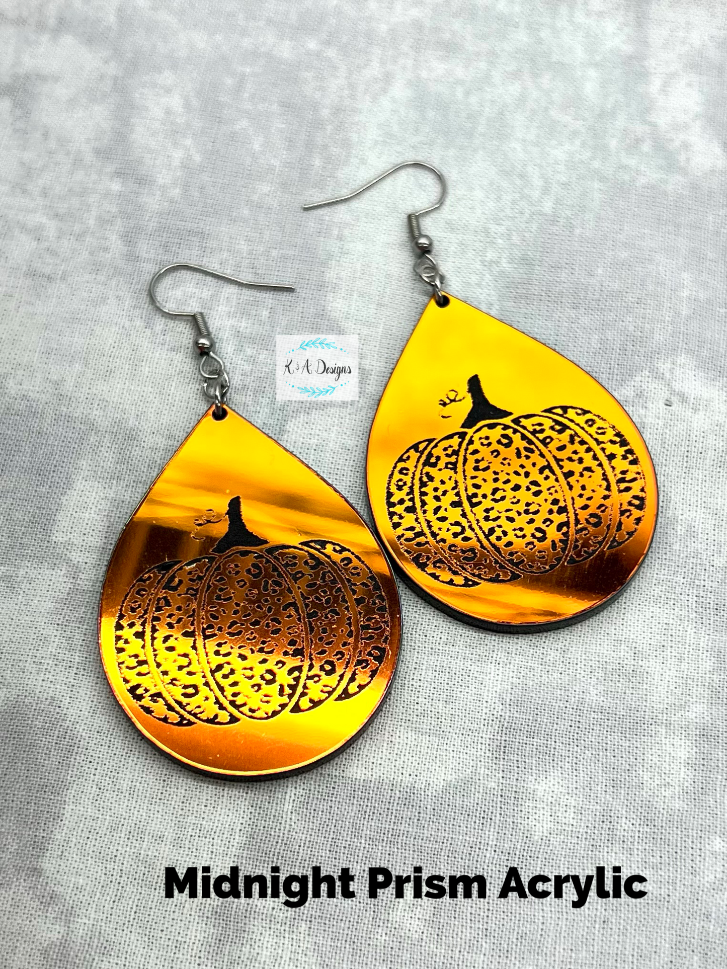 Leopard Pumpkin Teardrop