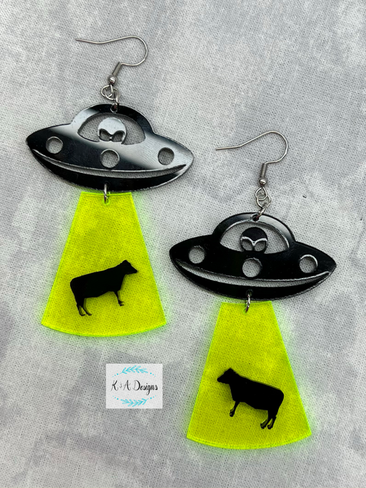 UFO Earrings