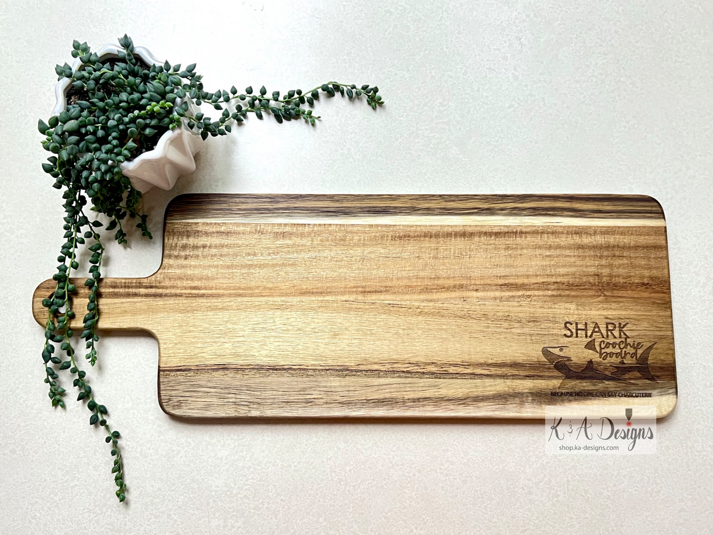 Shark Coochie Cutting Board