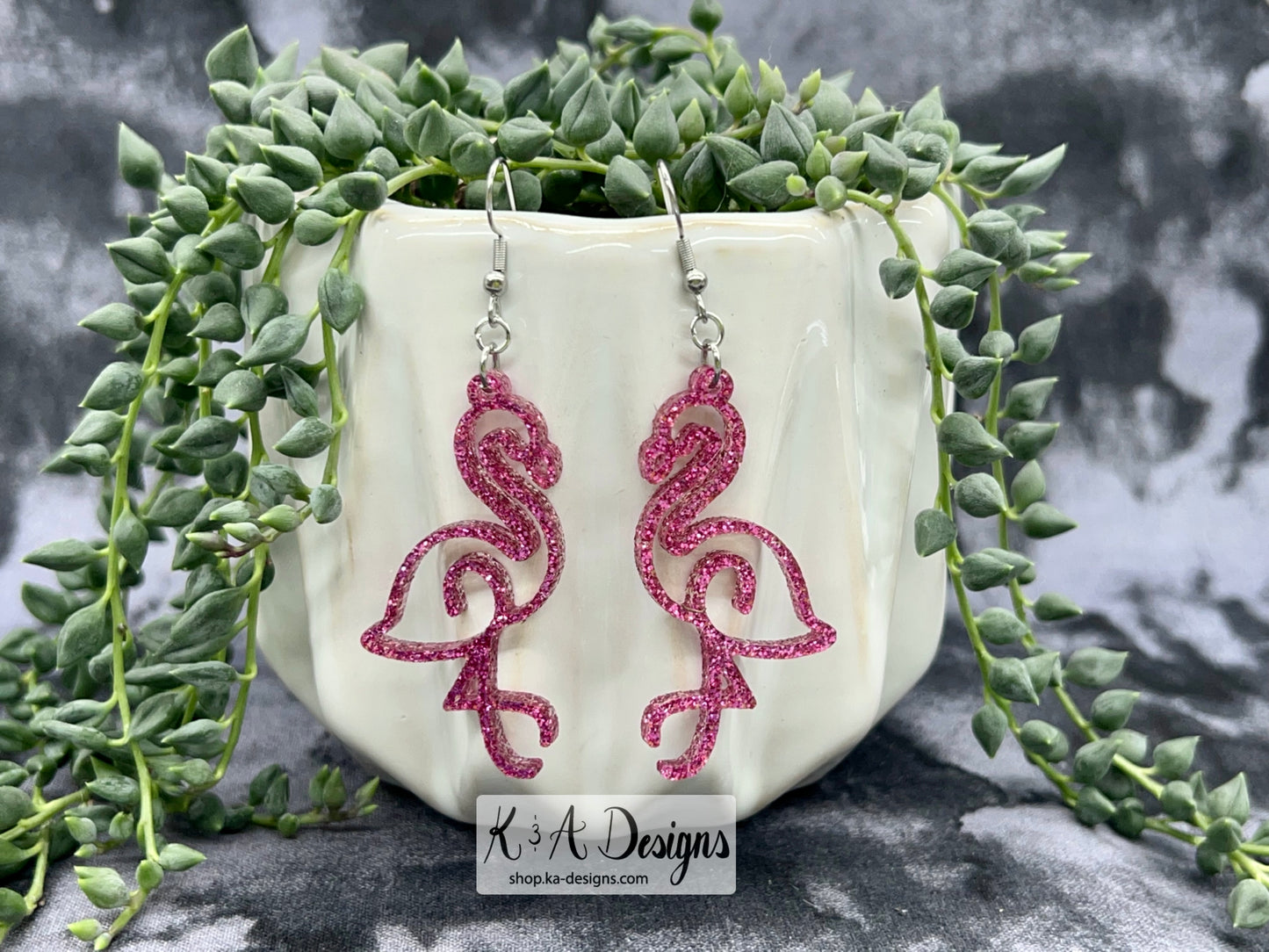 Flamingo Earrings