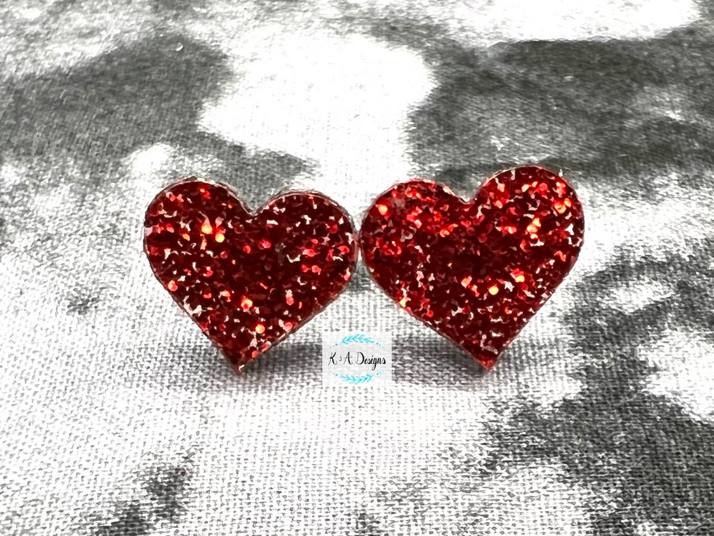 Heart Stud Earrings