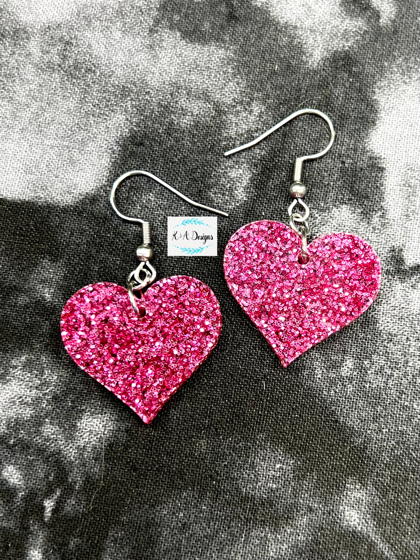 Dangle Heart Earrings