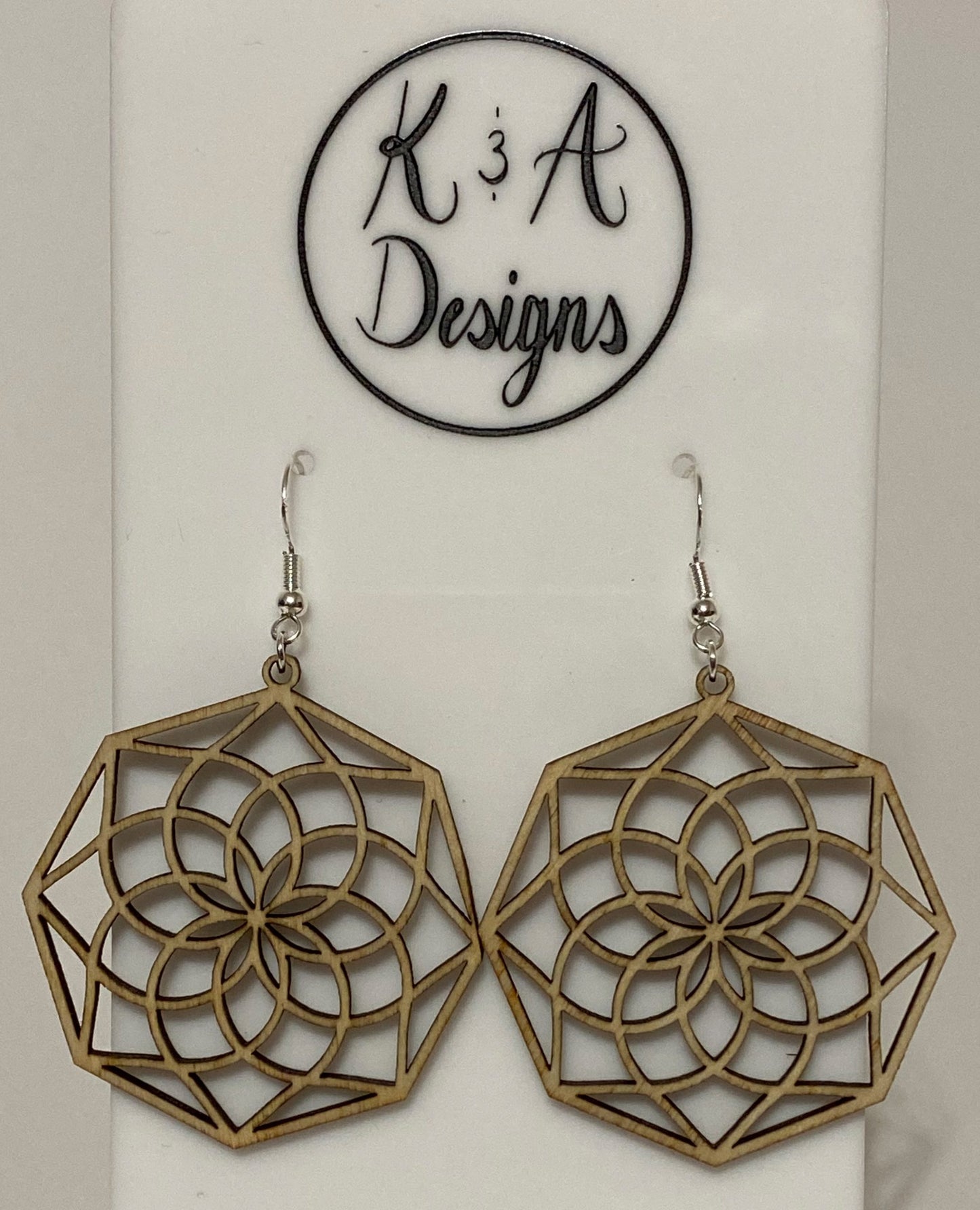 Mandala Hanging Earrings