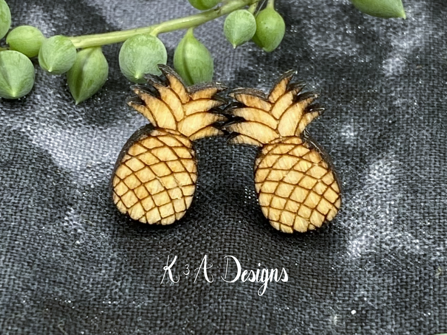 Pineapple Stud Earrings