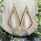 Geometric Outline Hanging Earrings